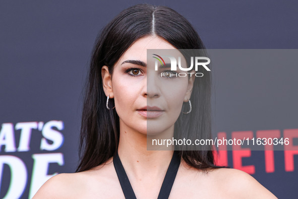 Kate Andrews arrives at the 2024 Beyond Fest - Los Angeles Premiere Of Netflix's 'It's What's Inside' held at The Egyptian Theatre Hollywood...