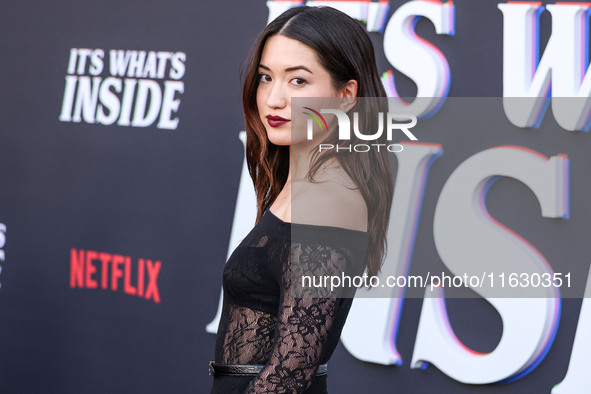 Reina Hardesty arrives at the 2024 Beyond Fest - Los Angeles Premiere Of Netflix's 'It's What's Inside' held at The Egyptian Theatre Hollywo...