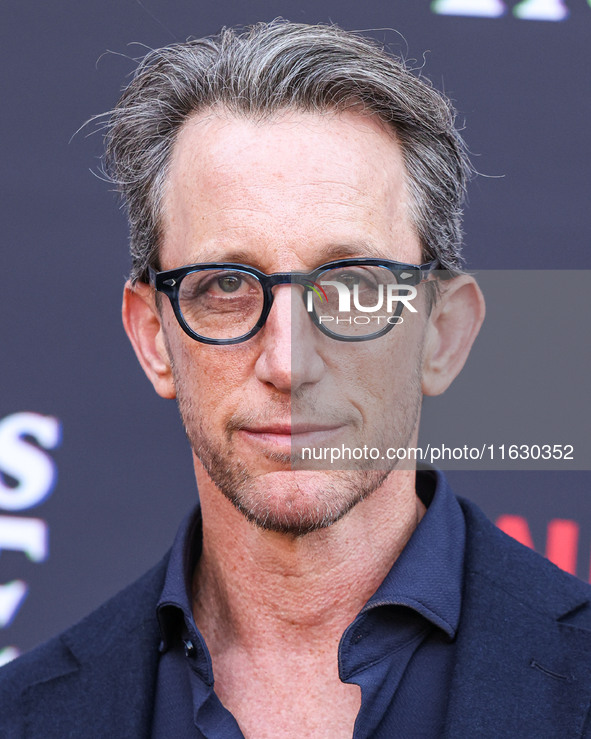 William Rosenfeld arrives at the 2024 Beyond Fest - Los Angeles Premiere Of Netflix's 'It's What's Inside' held at The Egyptian Theatre Holl...