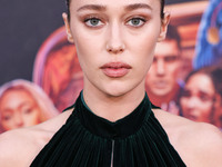 Alycia Debnam-Carey wearing Dior arrives at the 2024 Beyond Fest - Los Angeles Premiere Of Netflix's 'It's What's Inside' held at The Egypti...