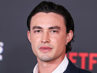 Gavin Leatherwood arrives at the 2024 Beyond Fest - Los Angeles Premiere Of Netflix's 'It's What's Inside' held at The Egyptian Theatre Holl...