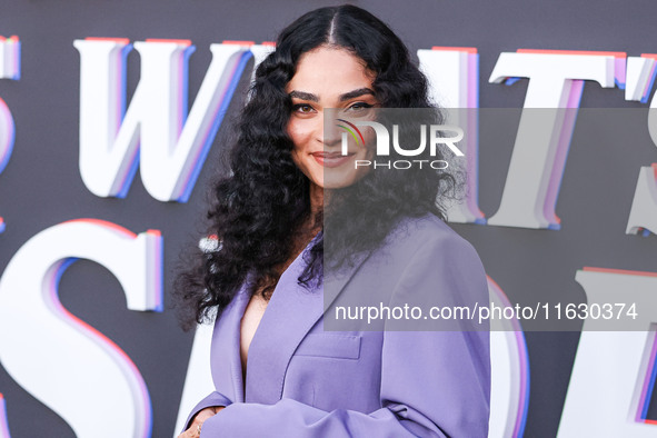 Brittany O'Grady arrives at the 2024 Beyond Fest - Los Angeles Premiere Of Netflix's 'It's What's Inside' held at The Egyptian Theatre Holly...