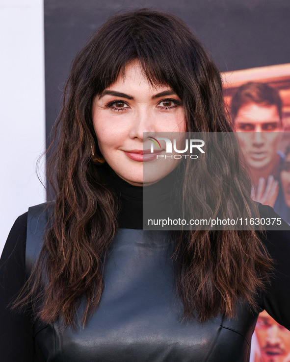 Daniella Pineda arrives at the 2024 Beyond Fest - Los Angeles Premiere Of Netflix's 'It's What's Inside' held at The Egyptian Theatre Hollyw...