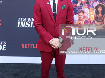 Greg Jardin arrives at the 2024 Beyond Fest - Los Angeles Premiere Of Netflix's 'It's What's Inside' held at The Egyptian Theatre Hollywood...