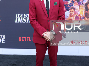 Greg Jardin arrives at the 2024 Beyond Fest - Los Angeles Premiere Of Netflix's 'It's What's Inside' held at The Egyptian Theatre Hollywood...