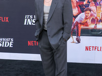 James Morosini arrives at the 2024 Beyond Fest - Los Angeles Premiere Of Netflix's 'It's What's Inside' held at The Egyptian Theatre Hollywo...