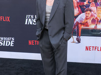 James Morosini arrives at the 2024 Beyond Fest - Los Angeles Premiere Of Netflix's 'It's What's Inside' held at The Egyptian Theatre Hollywo...