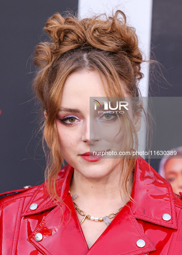 Madison Davenport arrives at the 2024 Beyond Fest - Los Angeles Premiere Of Netflix's 'It's What's Inside' held at The Egyptian Theatre Holl...