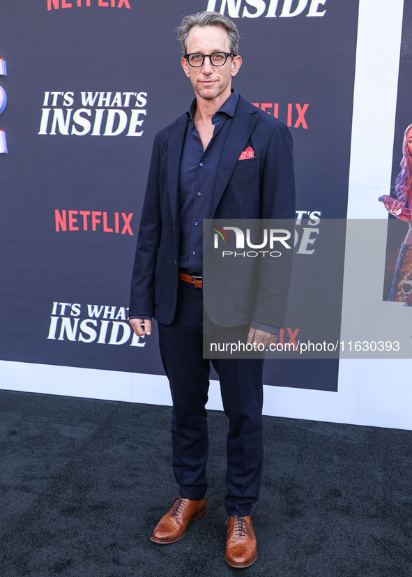 William Rosenfeld arrives at the 2024 Beyond Fest - Los Angeles Premiere Of Netflix's 'It's What's Inside' held at The Egyptian Theatre Holl...