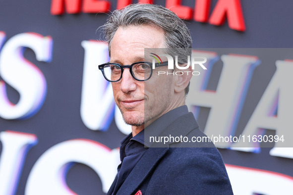 William Rosenfeld arrives at the 2024 Beyond Fest - Los Angeles Premiere Of Netflix's 'It's What's Inside' held at The Egyptian Theatre Holl...