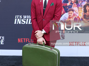 Greg Jardin arrives at the 2024 Beyond Fest - Los Angeles Premiere Of Netflix's 'It's What's Inside' held at The Egyptian Theatre Hollywood...