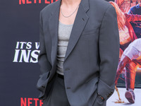 James Morosini arrives at the 2024 Beyond Fest - Los Angeles Premiere Of Netflix's 'It's What's Inside' held at The Egyptian Theatre Hollywo...