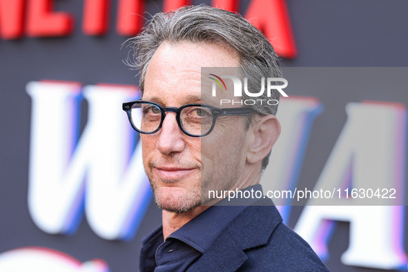 William Rosenfeld arrives at the 2024 Beyond Fest - Los Angeles Premiere Of Netflix's 'It's What's Inside' held at The Egyptian Theatre Holl...