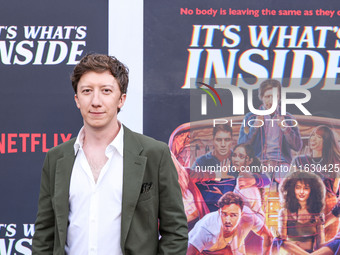 David Thompson arrives at the 2024 Beyond Fest - Los Angeles Premiere Of Netflix's 'It's What's Inside' held at The Egyptian Theatre Hollywo...