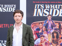 David Thompson arrives at the 2024 Beyond Fest - Los Angeles Premiere Of Netflix's 'It's What's Inside' held at The Egyptian Theatre Hollywo...