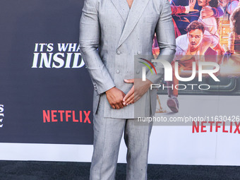 Devon Terrell arrives at the 2024 Beyond Fest - Los Angeles Premiere Of Netflix's 'It's What's Inside' held at The Egyptian Theatre Hollywoo...