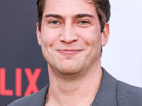 James Morosini arrives at the 2024 Beyond Fest - Los Angeles Premiere Of Netflix's 'It's What's Inside' held at The Egyptian Theatre Hollywo...