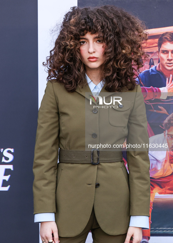 Nina Bloomgarden arrives at the 2024 Beyond Fest - Los Angeles Premiere Of Netflix's 'It's What's Inside' held at The Egyptian Theatre Holly...