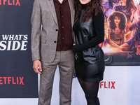 Alexander Koch and Daniella Pineda arrive at the 2024 Beyond Fest - Los Angeles Premiere Of Netflix's 'It's What's Inside' held at The Egypt...