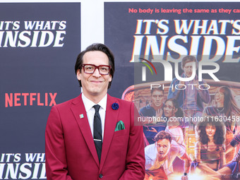 Greg Jardin arrives at the 2024 Beyond Fest - Los Angeles Premiere Of Netflix's 'It's What's Inside' held at The Egyptian Theatre Hollywood...