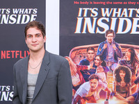 James Morosini arrives at the 2024 Beyond Fest - Los Angeles Premiere Of Netflix's 'It's What's Inside' held at The Egyptian Theatre Hollywo...