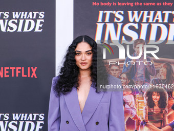 Brittany O'Grady arrives at the 2024 Beyond Fest - Los Angeles Premiere Of Netflix's 'It's What's Inside' held at The Egyptian Theatre Holly...