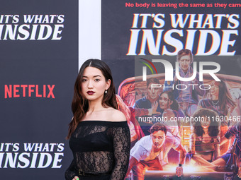 Reina Hardesty arrives at the 2024 Beyond Fest - Los Angeles Premiere Of Netflix's 'It's What's Inside' held at The Egyptian Theatre Hollywo...