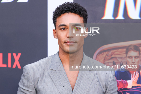 Devon Terrell arrives at the 2024 Beyond Fest - Los Angeles Premiere Of Netflix's 'It's What's Inside' held at The Egyptian Theatre Hollywoo...