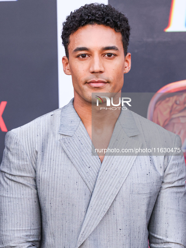 Devon Terrell arrives at the 2024 Beyond Fest - Los Angeles Premiere Of Netflix's 'It's What's Inside' held at The Egyptian Theatre Hollywoo...