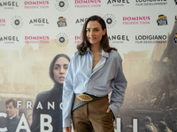 Romana Maggiora Vergano attends the photocall for ''Francesca Cabrini'' at Cinema Adriano in Rome, Italy, on October 2, 2024. (