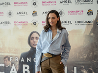 Romana Maggiora Vergano attends the photocall for ''Francesca Cabrini'' at Cinema Adriano in Rome, Italy, on October 2, 2024. (