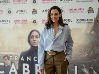 Romana Maggiora Vergano attends the photocall for ''Francesca Cabrini'' at Cinema Adriano in Rome, Italy, on October 2, 2024. (