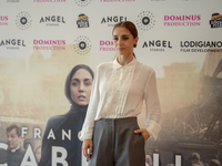 Cristiana Dell'Anna attends the photocall for ''Francesca Cabrini'' at Cinema Adriano in Rome, Italy, on October 2, 2024. (