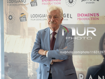 Giancarlo Giannini attends the photocall for ''Francesca Cabrini'' at Cinema Adriano in Rome, Italy, on October 2, 2024. (