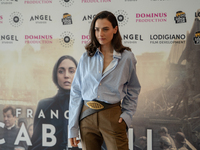 Romana Maggiora Vergano attends the photocall for ''Francesca Cabrini'' at Cinema Adriano in Rome, Italy, on October 2, 2024. (