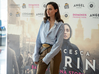 Romana Maggiora Vergano attends the photocall for ''Francesca Cabrini'' at Cinema Adriano in Rome, Italy, on October 2, 2024. (