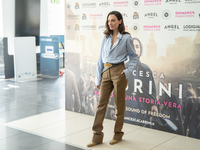 Romana Maggiora Vergano attends the photocall for ''Francesca Cabrini'' at Cinema Adriano in Rome, Italy, on October 2, 2024. (