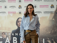 Romana Maggiora Vergano attends the photocall for ''Francesca Cabrini'' at Cinema Adriano in Rome, Italy, on October 2, 2024. (