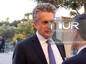 Stephen Dunbar-Johnson, the president of International of The New York Times Company, arrives at the Athens Democracy Forum. The President o...