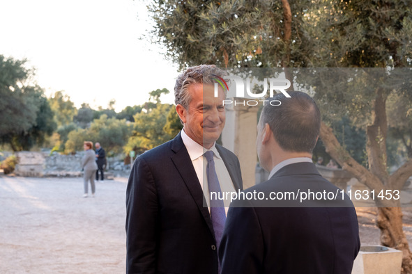 Stephen Dunbar-Johnson, the president of International of The New York Times Company, arrives at the Athens Democracy Forum. The President o...