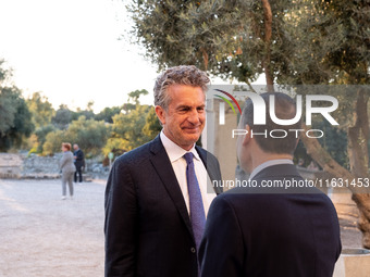 Stephen Dunbar-Johnson, the president of International of The New York Times Company, arrives at the Athens Democracy Forum. The President o...