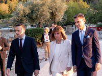 Achielas Tsaltas, the president of the Athens Democracy Forum, Haris Doukas, the Mayor of Athens, and the President of the Hellenic Republic...