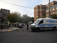 A 40-year-old man, Kavon Reid, is shot and killed in Bronx, New York, United States, on October 2, 2024. On Wednesday afternoon, at approxim...