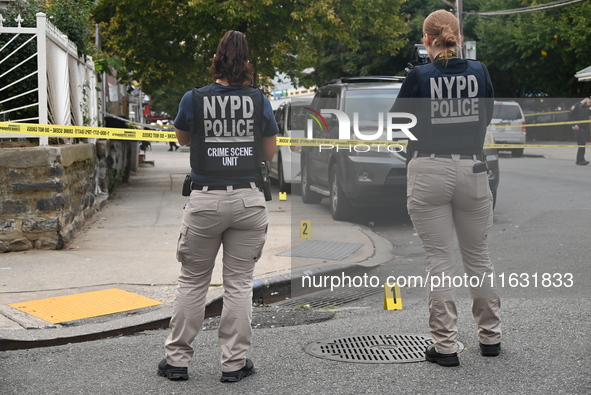 A 40-year-old man, Kavon Reid, is shot and killed in Bronx, New York, United States, on October 2, 2024. On Wednesday afternoon, at approxim...