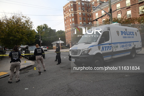 A 40-year-old man, Kavon Reid, is shot and killed in Bronx, New York, United States, on October 2, 2024. On Wednesday afternoon, at approxim...