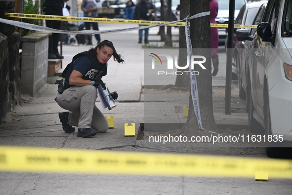 A 40-year-old man, Kavon Reid, is shot and killed in Bronx, New York, United States, on October 2, 2024. On Wednesday afternoon, at approxim...