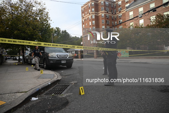 A 40-year-old man, Kavon Reid, is shot and killed in Bronx, New York, United States, on October 2, 2024. On Wednesday afternoon, at approxim...