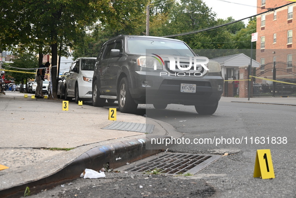 A 40-year-old man, Kavon Reid, is shot and killed in Bronx, New York, United States, on October 2, 2024. On Wednesday afternoon, at approxim...