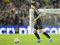 Min-jae Kim centre-back of Bayern Munich and Korea South during the UEFA Champions League 2024/25 League Phase MD2 match between Aston Villa...