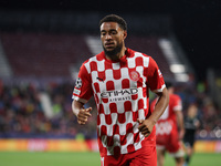 Danjuma of Girona FC participates in the UEFA Champions League 2024/25 League Phase MD2 match between Girona FC and Feyenoord at Estadi Mont...